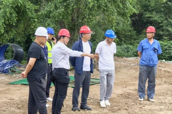 沈阳水务乐竞体育是靠谱吗副总经理王金鹏到沈阳市西部区域近期（辽中区）供水工程转输泵站检查指导工作.jpg